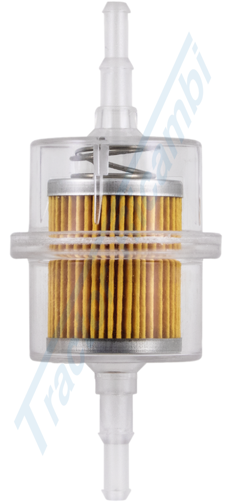 Plastic fuel filter