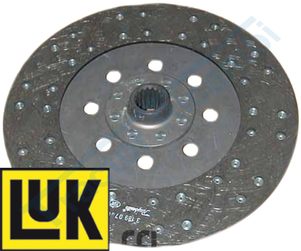 Rigid PTO plate 310x175x3.530x27EV - Z.16