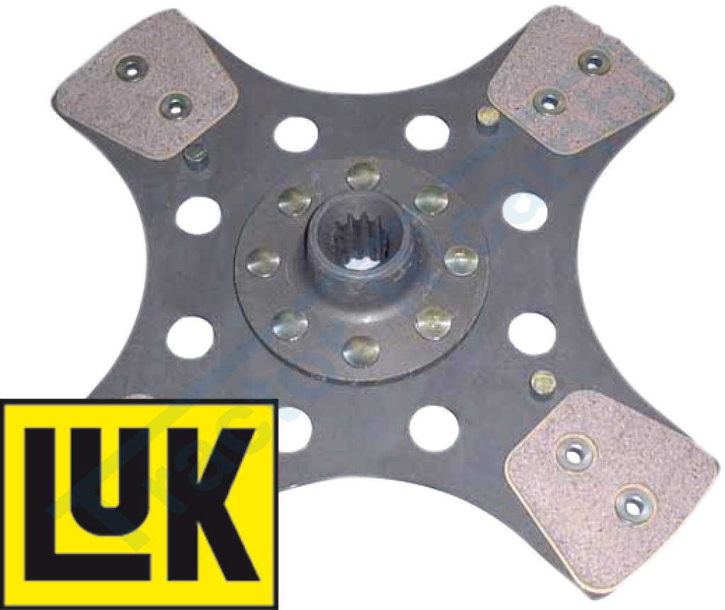 PTO clutch disc rigid