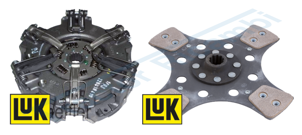 Clutch kit with PTO disc