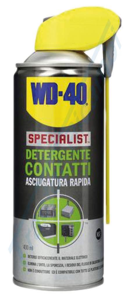 DETERGENTE CONTATTI WD40 ASCIUGATURA RAPIDA -400ml-