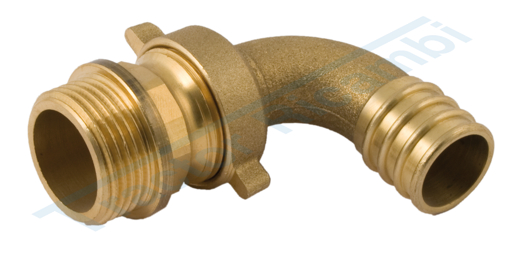 THREE PIECES HOSE CONNECTOR-CURVED