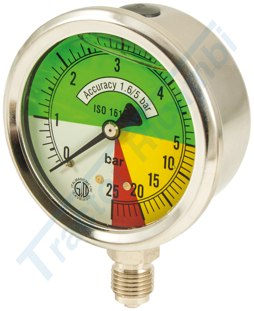 ISOMETRIC GLYCERIN FILLED PRESSURE GAUGES