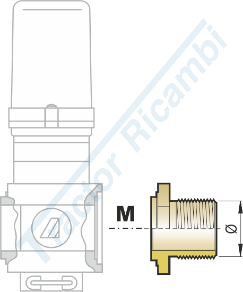 Flangia per valvole SERIE 463/863