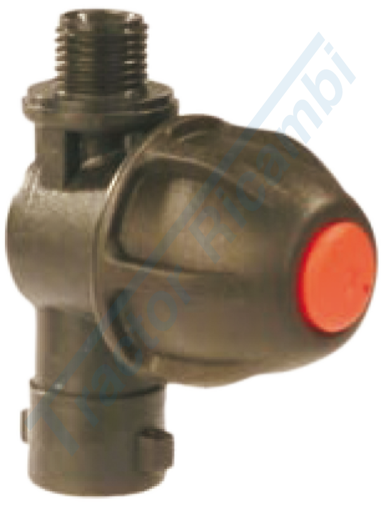 THREADED NOZZLE HOLDER FOR WEEDING WITH DIAPHRAGM CHECK VALVE