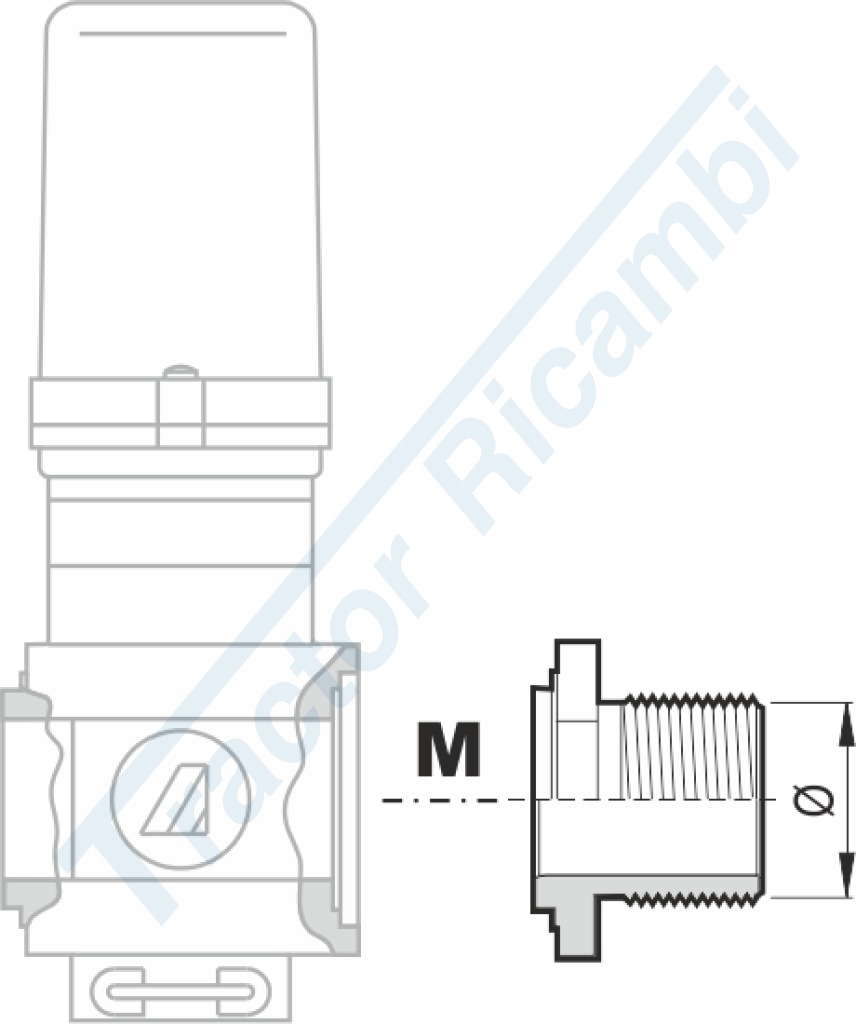 Flangia per valvole SERIE 463/863