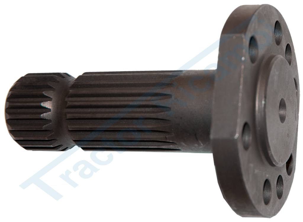 PTO shaft with flange