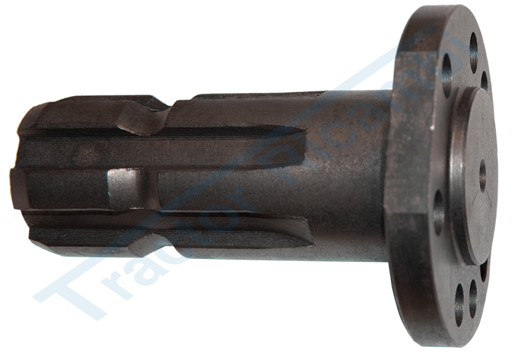 PTO shaft with flange