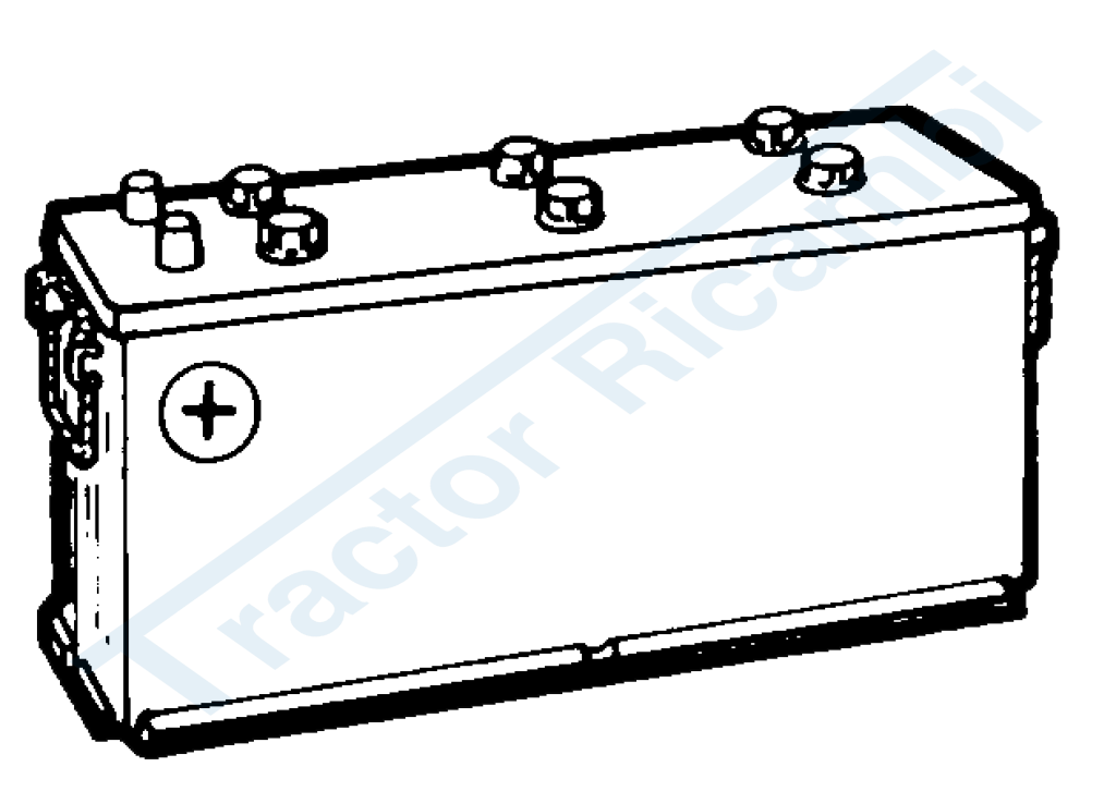 Batteria standard 12V - HELLA