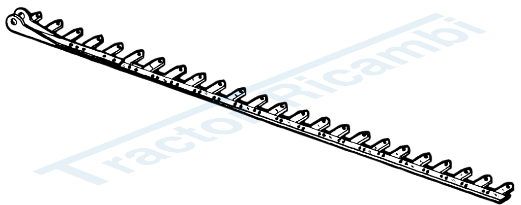 SPARE PARTS OF GASPARDO MOWERS GRIBALDI & SALVIA MOD. SUPERIOR 72