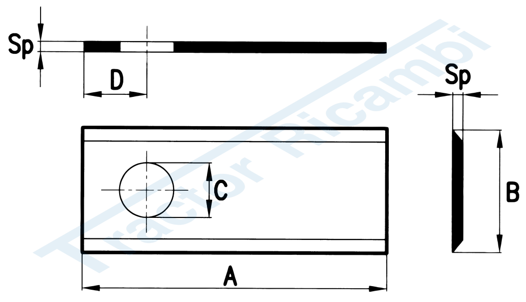 Rotaty mowers blade