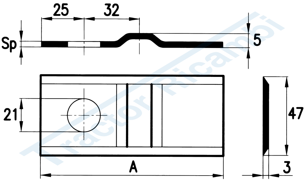 Rotaty mowers blade