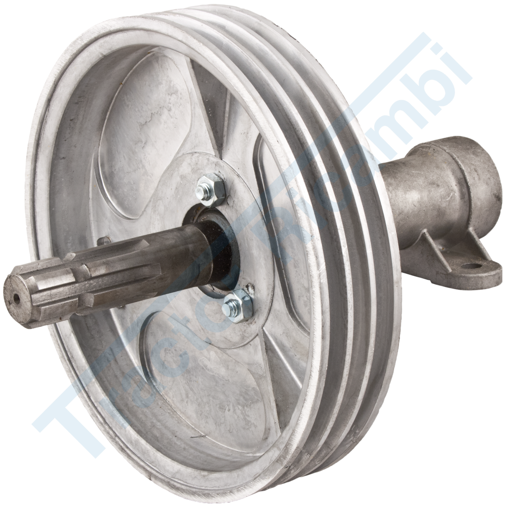 1-3/8" SPLINE SHAFT WITH PULLEY