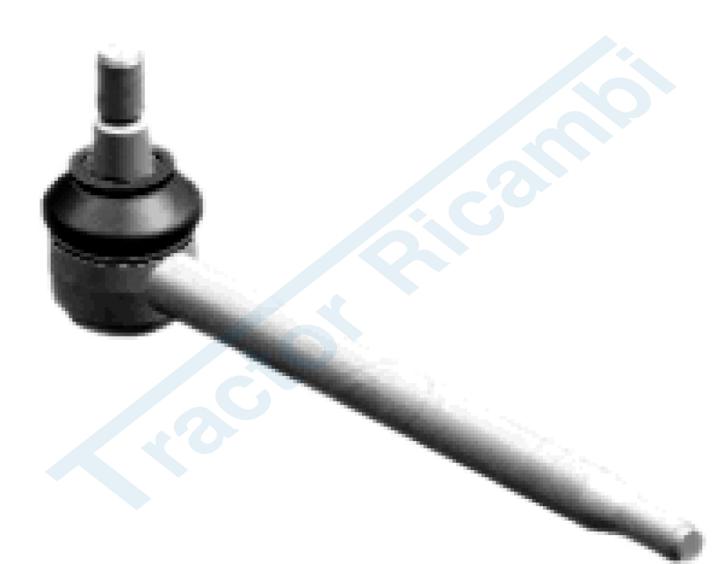 Complete rod for steering cylinder