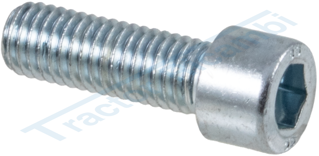 Cylindrical head screw with hexagon socket