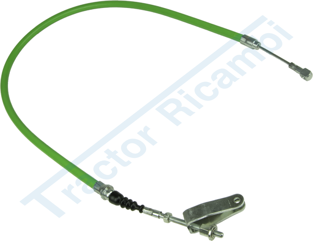 PTO clutch control cable