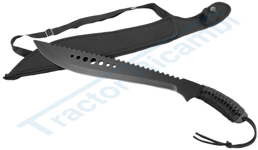 machete con fodero cm 40