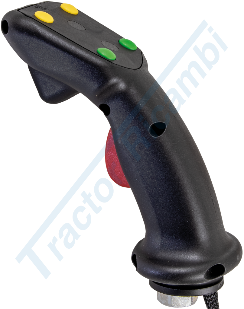 ERGONOMIC LEVER WITH 4 PUSH-BUTTONS