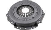 Single-plate clutch with diaphragm springs