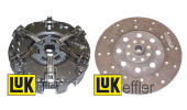 Double clutch kit with 6 levers, internal plate and PTO plate Ø 280 mm