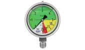 ISOMETRIC GLYCERIN FILLED PRESSURE GAUGES