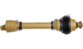 Wide angle PTO drive shaft