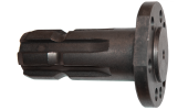 PTO shaft with flange