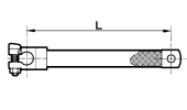 Treccia di massa con morsetto batteria