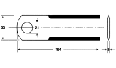 Mower blade for forage cutting