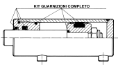 Double acting cylinders gasket kit