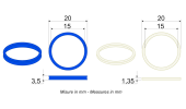 Gasket for male coupling