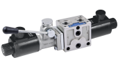 Single element electric modular valves - 12VS ON-OFF - 50 L - 3/8